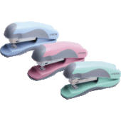 Степлер "deVENTE. Pastel" №10 12л глубина скрепления 45мм пластик цвета ассорти 4142901/Китай