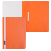 Скоросшиватель А4 пластик Hatber 140/180мкм Оранжевый AS4_00116/10/Россия Скоросшиватель А4 пластик Hatber 140/180мкм Оранжевый AS4_00116/10/Россия