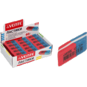 Ластик "deVENTE" каучук прямоуг скошенный красно-синий 42x14x8мм 4070706/60/Китай Ластик "deVENTE" каучук прямоуг скошенный красно-синий 42x14x8мм 4070706/60/Китай