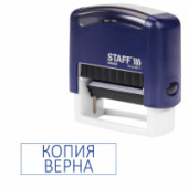 Штамп КОПИЯ ВЕРНА 38х14мм STAFF Printer 9011T 237420/Китай Штамп КОПИЯ ВЕРНА 38х14мм STAFF Printer 9011T 237420/Китай