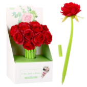 Ручка гелевая Роза МИКС 4631858 Calligrata/12/Китай