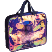 Папка для тетрадей A4 "deVENTE. Listen To Your Heart" текстиль с ПВХ с расширением 8см 8056440/10/Ки