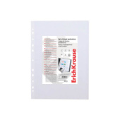 Вкладыши A4 30мкм пластик ErichKrause Fizzy Clear апельсиновая корка 10шт 67910/10/Россия