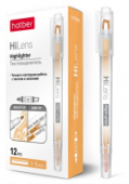 Текстмаркер Хатбер оранжевый двухсторон 1mm/5mm Hi-Lens HL_060859/12/Китай Текстмаркер Хатбер оранжевый двухсторон 1mm/5mm Hi-Lens HL_060859/12/Китай
