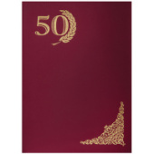 Папка адресная "50 лет" OfficeSpace А4 бумвинил APbv_385 / 160230/Россия