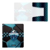 Папка A5 на резинках пластик ErichKrause® Champions 52897/4/Россия