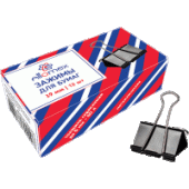 Зажим 19мм "Attomex" метал черный 12шт 4131301/12/Китай Зажим 19мм "Attomex" метал черный 12шт 4131301/12/Китай