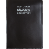Папка-уголок A4 3отд "deVENTE. TOTAL BLACK" 180мкм непрозрачная черная 3074321/Китай