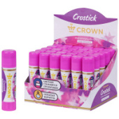 Клей карандаш Crown Indicator 8гр с цветным индикатором CG-8M/30/Корея Клей карандаш Crown Indicator 8гр с цветным индикатором CG-8M/30/Корея