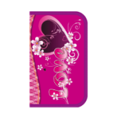 Пенал 2отд 190*115 LOVE конгрев фольга ПО-69/35/Россия