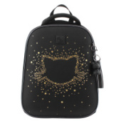 Ранец ERGO First Золотая кошка эргоном 2отд 37*29*17 КОКОС 240500/Китай