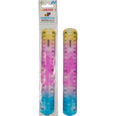 Линейка 20см "deVENTE. Rainbow Flex" гибкая полупрозрачная радужная 5091205/24/Китай Линейка 20см "deVENTE. Rainbow Flex" гибкая полупрозрачная радужная 5091205/24/Китай