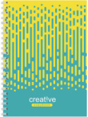 Тетрадь А4 60л клетка спираль ЖЁЛТО-ГОЛУБОЙ УЗОР Проф-Пресс 60-5875/60/Россия Тетрадь А4 60л клетка спираль ЖЁЛТО-ГОЛУБОЙ УЗОР Проф-Пресс 60-5875/60/Россия