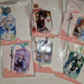 Брелок подвеска оргстекло Аниме 021208 Брелок подвеска оргстекло Аниме 021208