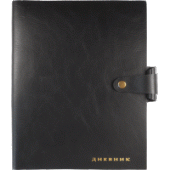 Дневник "deVENTE. Favourite. Black" 48л мягк обл иск кожа 2020937/Китай