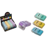 Ластик "deVENTE. Kitty" ECO-PVC ассорти 4цв с роликом для сбора крошек 58x28x15мм 8030309/20/Китай Ластик "deVENTE. Kitty" ECO-PVC ассорти 4цв с роликом для сбора крошек 58x28x15мм 8030309/20/Китай