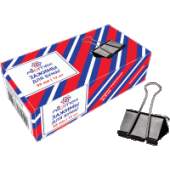 Зажим 25мм "Attomex" металлический черный 12шт 4131302/12/Китай Зажим 25мм "Attomex" металлический черный 12шт 4131302/12/Китай