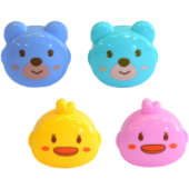 Точилка "deVENTE. Lucky duck" 1отв с контейнером пластик ассорти 8031302/12/Китай