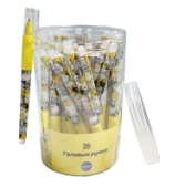 Ручка гелевая прорезин Аниме "Подростки"  синяя 0,5мм CENTRUM 70505/36/Китай