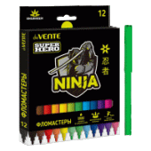 Фломастеры 12цв "deVENTE. SuperHero"  5081347/Китай