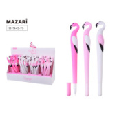 Ручка шариковая Mazari MY FLAMINGO синяя 0.7мм M-7445-70/48/Китай Ручка шариковая Mazari MY FLAMINGO синяя 0.7мм M-7445-70/48/Китай