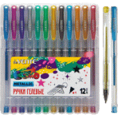 Набор ручек гелевых 12цв металлик "deVENTE. Cosmo Metallic" 1мм 5051047/Китай Набор ручек гелевых 12цв металлик "deVENTE. Cosmo Metallic" 1мм 5051047/Китай