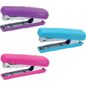 Степлер "deVENTE. Soft Touch" №10 12л глубина скрепления 50мм пластик ассорти 4142805/12/Китай