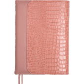 Ежедневник  A5 320стр недатир "deVENTE. Irene" крем бумага иск кожа розовый 2234448/Россия