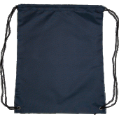 Мешок для обуви "Attomex" 34,5x42см 1отд водоотталкивающая ткань темно-синяя 7040212/Китай