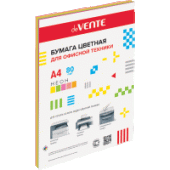 Бумага для ксерокса A4 50л "deVENTE" 75г/м² неоновые цвета ассорти 5цв 2072243/10/Россия