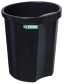 Корзина для бумаг 12л черная КР-11/5/Россия