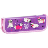 Пенал 1отд 190*60 Love Pugs ламинированный картон ArtSpace ПК1_42294/6/Россия Пенал 1отд 190*60 Love Pugs ламинированный картон ArtSpace ПК1_42294/6/Россия