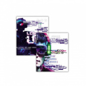 Набор обложек 12шт ErichKrause Cyber Game для тетр и дневников 212х347мм 80мкм ассорти 61121/72/Росс