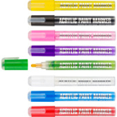 Маркер акриловый 3-5мм цвета ассорти CENTRUM 88310/24/Китай