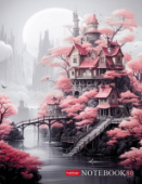 Бизнес блокнот А5 80л Сказочный замок тв.переплет Hatber 80ББ5В1_30793/20/Россия