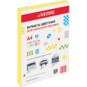 Бумага для ксерокса A4 100л "deVENTE"  80г/м² пастельный желтый 2072401/20/Россия