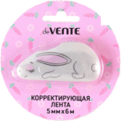 Корректор роллер  "deVENTE. Rabbit" 5ммx6м серый корпус 4062317/12/Китай