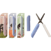 Ножницы 12см "deVENTE. Mentality" складные (дорожные) лезвия защитный футляр ассорти 4090314/Китай Ножницы 12см "deVENTE. Mentality" складные (дорожные) лезвия защитный футляр ассорти 4090314/Китай