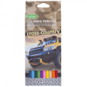 Карандаши 12цв Cross country ECO Хатбер CS_070887/12/Россия Карандаши 12цв Cross country ECO Хатбер CS_070887/12/Россия