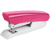 Степлер №24/6, 26/6 20л Berlingo Blitz 20л. пластик корпус розовый DSp_20216/12/Китай