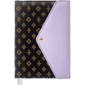 Ежедневник B6 320стр недатир "deVENTE. Selena" кремовая бумага иск кожачерн/сирен  2235401/Россия