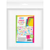 Набор обложек 10шт 210*350 для дневников и тетрадей ПЭ 60мкм ArtSpace PET 210.60(Н) / SP 15.00т/100/