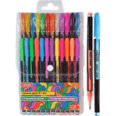 Набор ручек гелевых 24цв "deVENTE. Neon Black" 1мм 5051013/Китай Набор ручек гелевых 24цв "deVENTE. Neon Black" 1мм 5051013/Китай