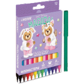 Фломастеры 12цв "deVENTE. Teddy Bear" 5081430/24/Китай