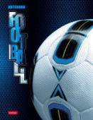 Бизнес блокнот А5 80л Играй в футбол 5цв блок клетка тв.переплет Hatber 80ББ5лолВ1_16960/20/Россия