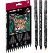 Карандаши 12цв "deVENTE. Jumbo Art" 4мм трехгранные 5022220/Китай Карандаши 12цв "deVENTE. Jumbo Art" 4мм трехгранные 5022220/Китай