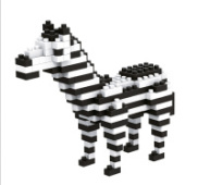 Конструктор пластиковый №01 Зебра 187 элемент. "Поделкин" PLK-01/Россия Конструктор пластиковый №01 Зебра 187 элемент. "Поделкин" PLK-01/Россия