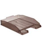 Поддон для бумаг ЭКСПЕРТ коричневый ЛТ205/10/Россия*