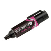Маркер промышленный 8мм MunHwa Steel Marker розовый скошен для металла SM-10/12/Корея
