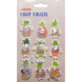 Набор объемных наклеек "deVENTE. Shake me. Pineapple" 11,5x15,5см 8002121/12/Китай